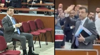 İmamoğlu davasında savcıyla gerginlik: Bakmam yasak mı?