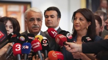 İmralı heyetinden TBMM Başkanı Kurtulmuş'a ziyaret