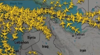 İran hava sahasını kapattı uçaklar Türkiye’ye akın etti