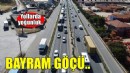 İstanbul-İzmir Otoyolu'nda bayram tatili dolayısıyla yoğunluk başladı