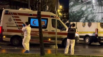 Çocuklarının gözü önünde öldürüldü!