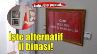 İşte CHP İzmir'in alternatif il binası!