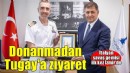 İtalyan Donanması heyetinden Başkan Tugay’a ziyaret