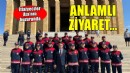 İtfaiyeciler Ata’nın huzuruna çıktı
