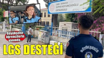 İzmir Büyükşehir Belediyesi'nden öğrencilere LGS desteği