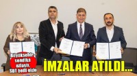 İzmir Büyükşehir'de imzalar atıldı.... SDT belli oldu