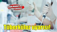 İzmir İl Sağlık Müdürü Kul'dan ''Tüberküloz'' uyarısı..