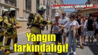 İzmir İtfaiyesi'nden sokakta yangın farkındalığı...