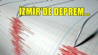 İzmir Körfezi'nde deprem!