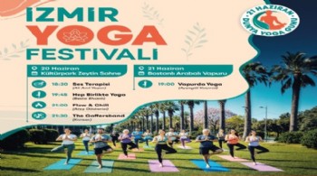 İzmir Yoga Festivali için iki günlük renkli program