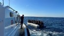 İzmir açıklarında 154 kaçak göçmen yakalandı