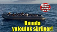 İzmir açıklarında 88 düzensiz göçmen yakalandı, 26 düzensiz göçmen kurtarıldı