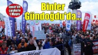 İzmir'de 1 Mayıs kutlamaları... Binler Gündoğdu'da buluştu