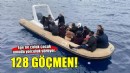 İzmir'de 128 düzensiz göçmen yakalandı