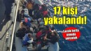 İzmir'de 17 kaçak göçmen yakalandı