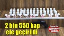 İzmir'de 2 bin 550 sentetik hap ele geçirildi; 1 gözaltı
