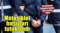 İzmir'de 5 motosiklet çalan 2 zanlı tutuklandı
