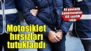 İzmir'de 5 motosiklet çalan 2 zanlı tutuklandı