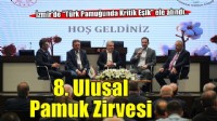 İzmir'de 8. Ulusal Pamuk Zirvesi düzenlendi