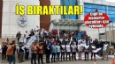 Çiğli Belediyesi memurlarından iş bırakma eylemi