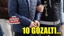 İzmir'de FETÖ operasyonu: 10 gözaltı