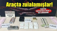 İzmir'de araçlarında uyuşturucu bulunan iki kişi yakalandı!