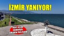 İzmir'de aşırı sıcak nedeniyle sokaklar boş kaldı