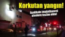 İzmir'de ayakkabı imalathanesinde korkutan yangın!