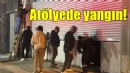İzmir'de baskı atölyesinde yangın