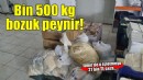 İzmir'de bin 500 kilogram bozuk peynir ele geçirildi