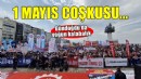 İzmir'de coşkulu 1 Mayıs kutlaması... Başkan Tugay: 'Hep birlikte aydınlığa kavuşacağız'