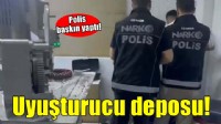 İzmir'de depoyu uyuşturucu imalathanesine dönüştürmüşler!