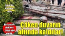 İzmir'de düğün salonunun duvarı yıkıldı... Biri çocuk doktoru 2 kişi göçük altında kaldı!