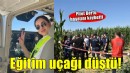 İzmir'de eğitim uçağı düştü
