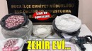İzmir'de ev baskını... 10 kilo sentetik hap tozu çıktı!