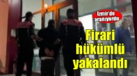 İzmir'de firari hükümlü yakalandı
