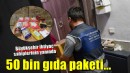 İzmir'de ihtiyaç sahiplerine 50 bin gıda paketi