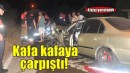 İzmir'de iki otomobilin çarpıştığı kazada 4 kişi yaralandı