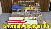 İzmir'de iş yerinde gümrük kaçağı ürünler ele geçirildi