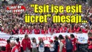 İzmir'de işçi eylemi... Sendikadan 'Eşit işe eşit ücret' mesajı...