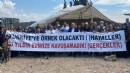 İzmir'de kentsel dönüşüm mağdurlarından çadırlı eylem!