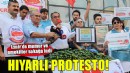 İzmir'de memur ve emeklilerden hıyarlı protesto!