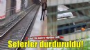 İzmir'de metro raydan çıktı: Seferler durduruldu!