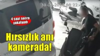 İzmir'de motosiklet hırsızlığı kamerada