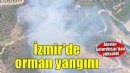 İzmir'de orman yangını