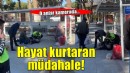 İzmir'de polis memurundan hayat kurtaran müdahale!