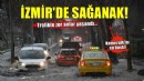 İzmir'de sağanak etkili oldu!