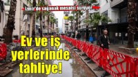 İzmir'de sağanak seferberliği! Su basan ev ve iş yerlerinde tahliye...