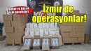 İzmir'de sahte ve kaçak içki operasyonları