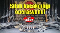 İzmir'de silah kaçakçılığı operasyonu